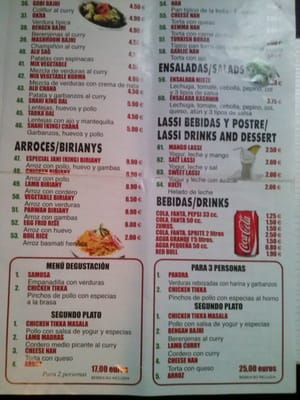 Menu photo 3 Usman Valencia, V Menu photo 3 Usman Valencia, V