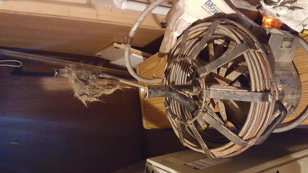 Slide of Hill Side Sewer & Drain