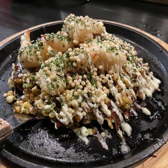 Gaijin - Shrimp Osaka Style Okonomiyaki - Japanese Near Me - Chicago, Illinois