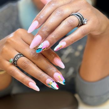 Sweet Memory Nail & Spa - Abstract nail design - Nail Salons Near Me - Katy, Texas Sweet Memory Nail & Spa - Abstract nail design - Nail Salons Near Me - Katy, Texas