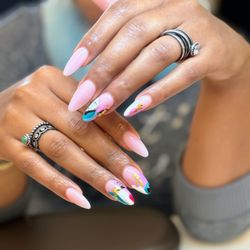 Sweet Memory Nail & Spa - Abstract nail design