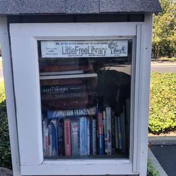 Little Free Library - Sturdy gray box. Where's the handle? - Community Book Box Near Me - San Ramon, California Little Free Library - Sturdy gray box. Where's the handle? - Community Book Box Near Me - San Ramon, California