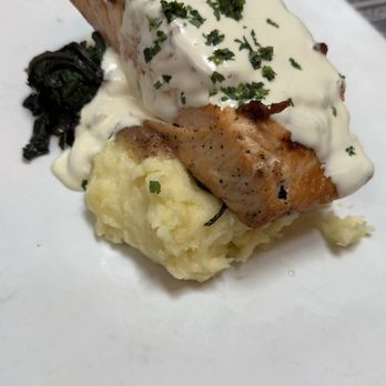 PortaBella - Grilled King Salmon Lunch - Mediterranean Near Me - Carmel, California