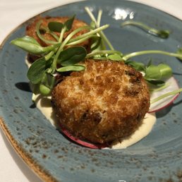 Sesame Crusted Crab Cakes