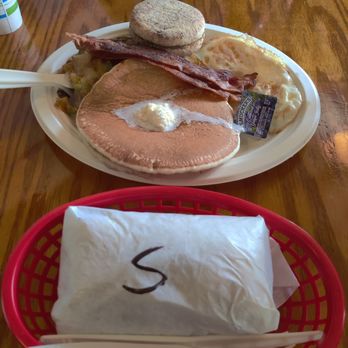 Kono's Cafe - Big Breakfast #1 and Egg Burrito #5 - Breakfast & Brunch Near Me - San Diego, California Kono's Cafe - Big Breakfast #1 and Egg Burrito #5 - Breakfast & Brunch Near Me - San Diego, California
