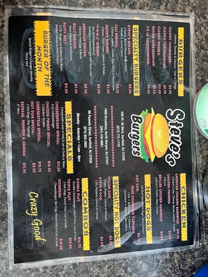 Menu photo 8 Steve's Burgers Garfield, NJ Menu photo 8 Steve's Burgers Garfield, NJ