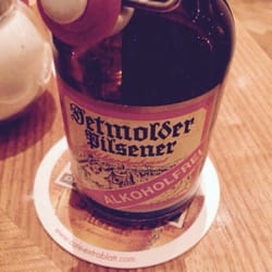 Café Extrablatt - Es gibt Detmolder Pilsener, auch alkoholfrei. Und viele andere Spezialitäten der Brauerei.