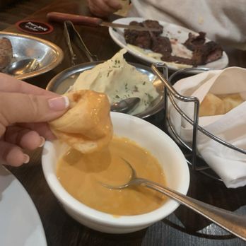 Texas de Brazil - Sawgrass - Lobster bisque and Brazilian cheese bread - Steakhouses Near Me - Sunrise, Florida Texas de Brazil - Sawgrass - Lobster bisque and Brazilian cheese bread - Steakhouses Near Me - Sunrise, Florida
