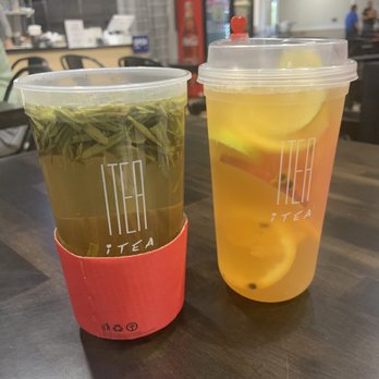 I TEA - Jasmine pearls and supreme orange tea - Bubble Tea Near Me - Orlando, Florida