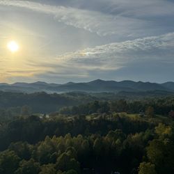 Balloons Over Asheville - Sunrise
