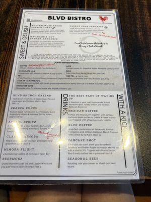Menu photo 3 Blvd Bistro North Vancouver, BC Menu photo 3 Blvd Bistro North Vancouver, BC