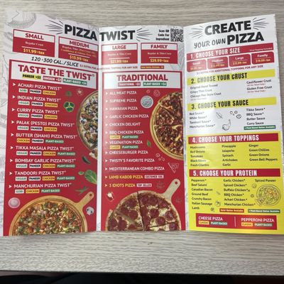 Menu photo 1 Pizza Twist Elk Grove, CA