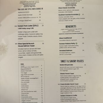 GIWA - Menu as of 5/4/25 - Breakfast & Brunch Near Me - Santa Clara, California GIWA - Menu as of 5/4/25 - Breakfast & Brunch Near Me - Santa Clara, California