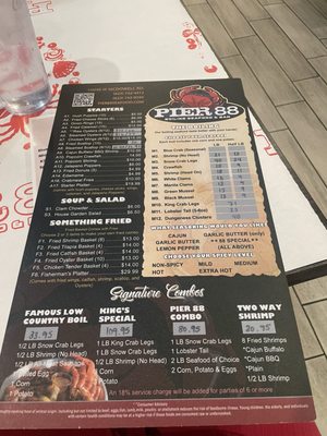 Menu photo 8 Pier 88 Boiling Seafood & Bar Avondale, AZ
