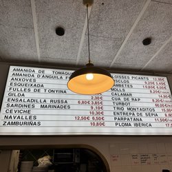 Lluritu - Menu
