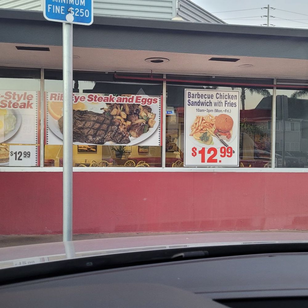 Goldenwest Diner - Always a good sign of food offering.. - Diners Near Me - Westminster, California