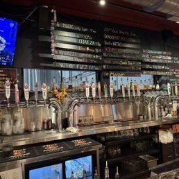 Beer menu