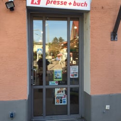 k presse + buch - Und von der Seebahnhofseite, der Eingang