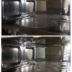 Mrs G’s Cleaning - Before and After, Microwave