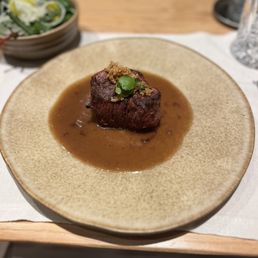 Rinderfilet aus Galicien in einer Pfeffersoße Rinderfilet aus Galicien in einer Pfeffersoße
