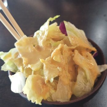 Tomo Japanese Restaurant - 8.23.26 salad & ginger dressing #yum #ReviewsByRL - Japanese Near Me - Indianapolis, Indiana Tomo Japanese Restaurant - 8.23.26 salad & ginger dressing #yum #ReviewsByRL - Japanese Near Me - Indianapolis, Indiana