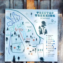 Treetop Trekking - Map