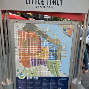 Little Italy - Map of district - Local Flavor Near Me - San Diego, California Little Italy - Map of district - Local Flavor Near Me - San Diego, California