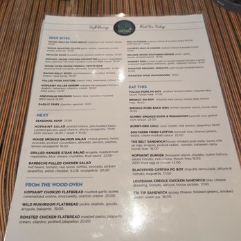 HopSaint Brewing - Menu (Front) - 11/7/25 - New American Near Me - Torrance, California