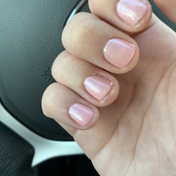 Captivate Nail Spa - Same pic without flash. The nail polish was glittery/shimmery so that's what you're seeing. - Nail Salons Near Me - Fullerton, California