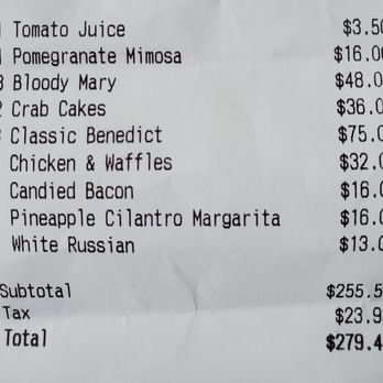 The Barn Restaurant & Tavern - our bill, before tip - New American Near Me - Pawlet, Vermont