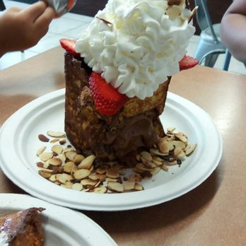 Button Up Cafe - Nutella stuffed french toast! - Breakfast & Brunch Near Me - Pearl City, Hawaii Button Up Cafe - Nutella stuffed french toast! - Breakfast & Brunch Near Me - Pearl City, Hawaii