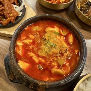Tang Jip - Mix Soon Tofu Stew - Danger Level - Korean Near Me - Hayward, California Tang Jip - Mix Soon Tofu Stew - Danger Level - Korean Near Me - Hayward, California