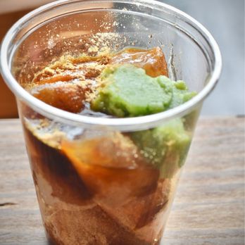 Mitten Sweets & Coffee - ZUNDA WARABI MOCHI-Kinako warabi - Desserts Near Me - Seattle, Washington