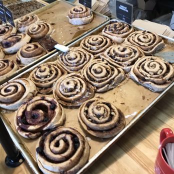 Great Harvest Bread - Mega-cinnamon rolls with a marionberry option - Bakeries Near Me - Eugene, Oregon