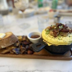 Sweet Maple  - Savory Soufflé with Bacon Pepper Jam