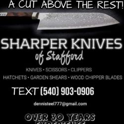 Sharper Knives of Stafford - Welcome to sharper knives of Stafford all knives and small hand tools are all hands sharpened and stropped.