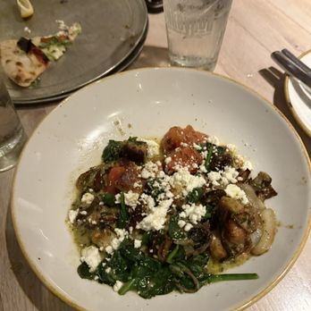 Monkeypod Kitchen by Merriman - Gnocchi in basil - New American Near Me - Kihei, Hawaii Monkeypod Kitchen by Merriman - Gnocchi in basil - New American Near Me - Kihei, Hawaii