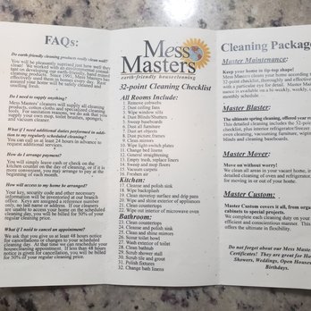 Mess Masters - Home Cleaning Near Me