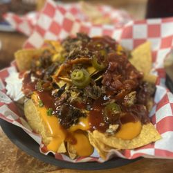 Holy Smoke BBQ - Loaded pork nacho