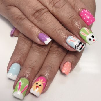 Nails By Sofia - Easter designs - Nail Salons Near Me