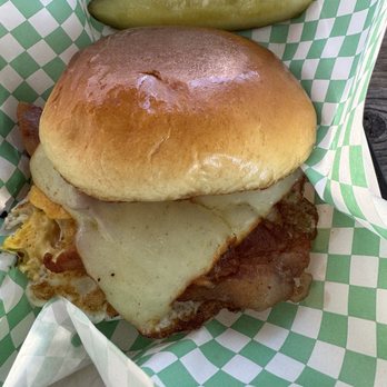 Rileys At Los Rios Rancho - Breakfast sandwich - Fruits & Veggies Near Me - Oak Glen, California