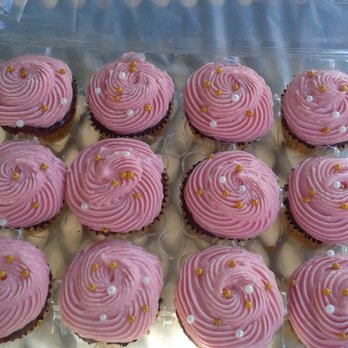 Sweets By Monique - Baby shower cup cakes Red Velvet & Pink Velvet. - Desserts Near Me Sweets By Monique - Baby shower cup cakes Red Velvet & Pink Velvet. - Desserts Near Me
