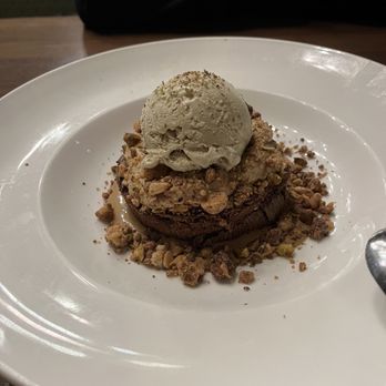Cooper’s Hawk Winery & Restaurant - Caramel Macchiato Brownie with pistachio ice cream. Amazing - Wine Bars Near Me - Morton Grove, Illinois Cooper’s Hawk Winery & Restaurant - Caramel Macchiato Brownie with pistachio ice cream. Amazing - Wine Bars Near Me - Morton Grove, Illinois