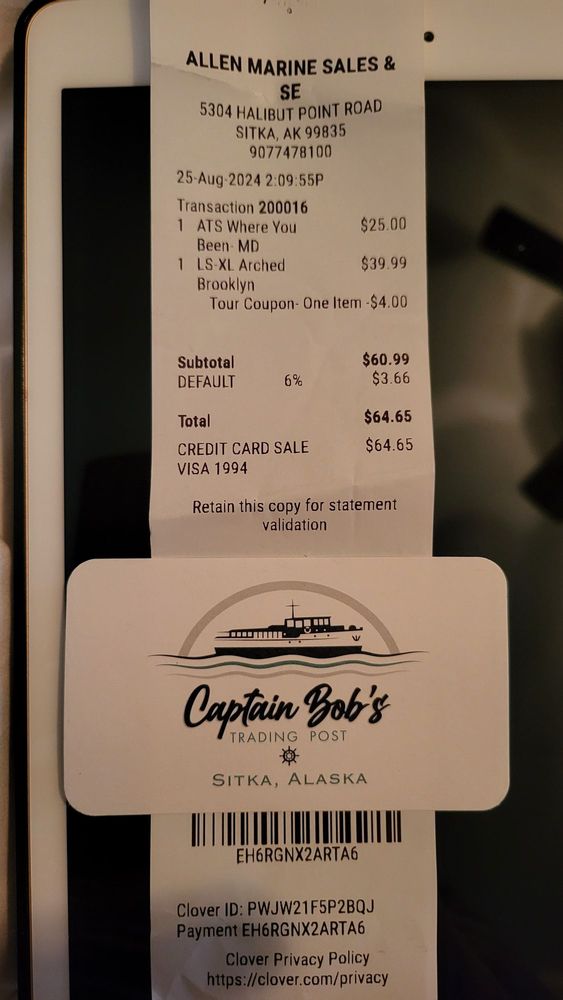 Captain Bob's Trading Post Logo