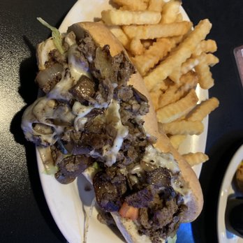 Rixster Grill - Steak and Philly Steak & Cheese with fries - American Near Me - High Point, North Carolina