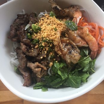 Pho 99 - My daughters special forgot what it was called, My Pho and Shrimp spring rolls. - Vietnamese Near Me - Sarasota, Florida