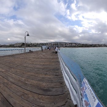 San Clemente Pier - The pier-did a panoramic - Beaches Near Me - San Clemente, California