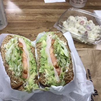 The Hat - Yummy turkey n avocado sandwich with potato salad - Sandwiches Near Me - Brea, California The Hat - Yummy turkey n avocado sandwich with potato salad - Sandwiches Near Me - Brea, California
