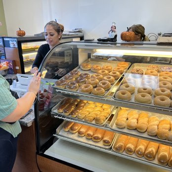 Forest Cafe - The donuts go pretty fast cause they're delicious and fresh so get there early. - Breakfast & Brunch Near Me - Lake Forest, California