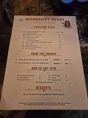 Menu photo 2 McCormack's Big Whisky Grill Richmond, VA Menu photo 2 McCormack's Big Whisky Grill Richmond, VA